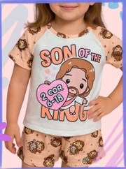 PIJAMAS  SHORT INFANTIL DIBUJOS ANIMADOS